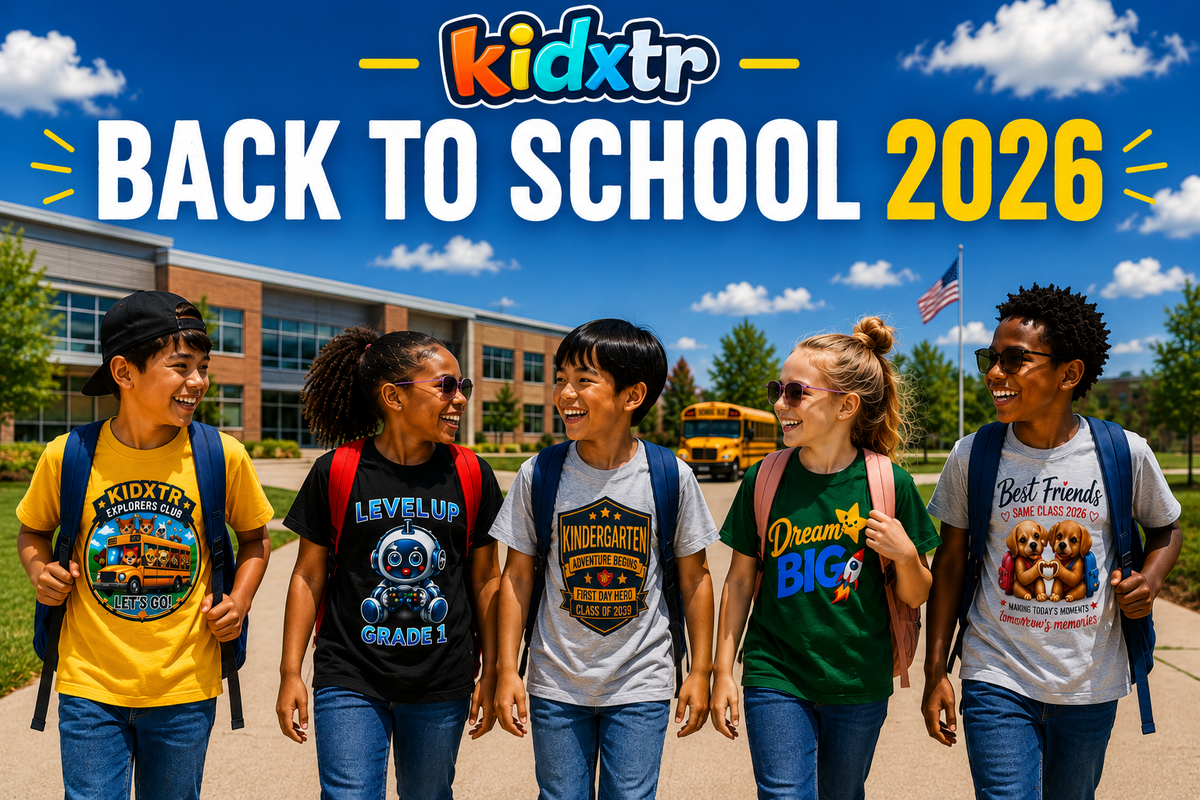 Your Child's First Day of School: How to Make It Memorable (Plus the Tee They'll Never Forget)