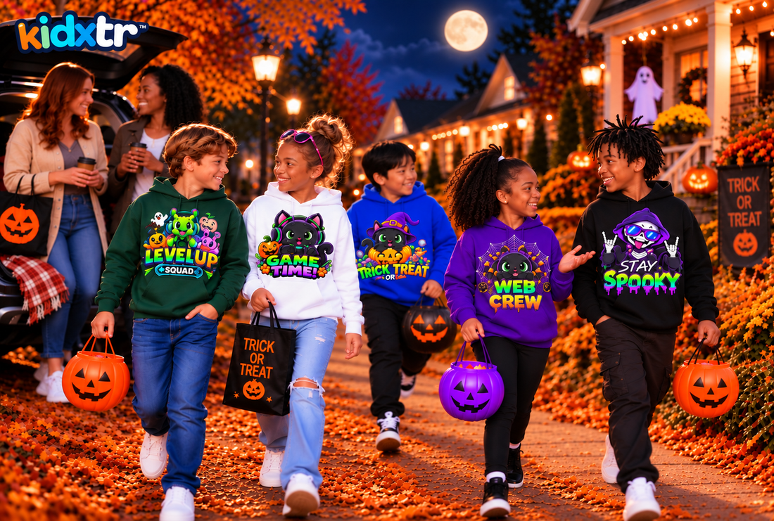 The Pure Joy of Trick-or-Treating with Your Kids