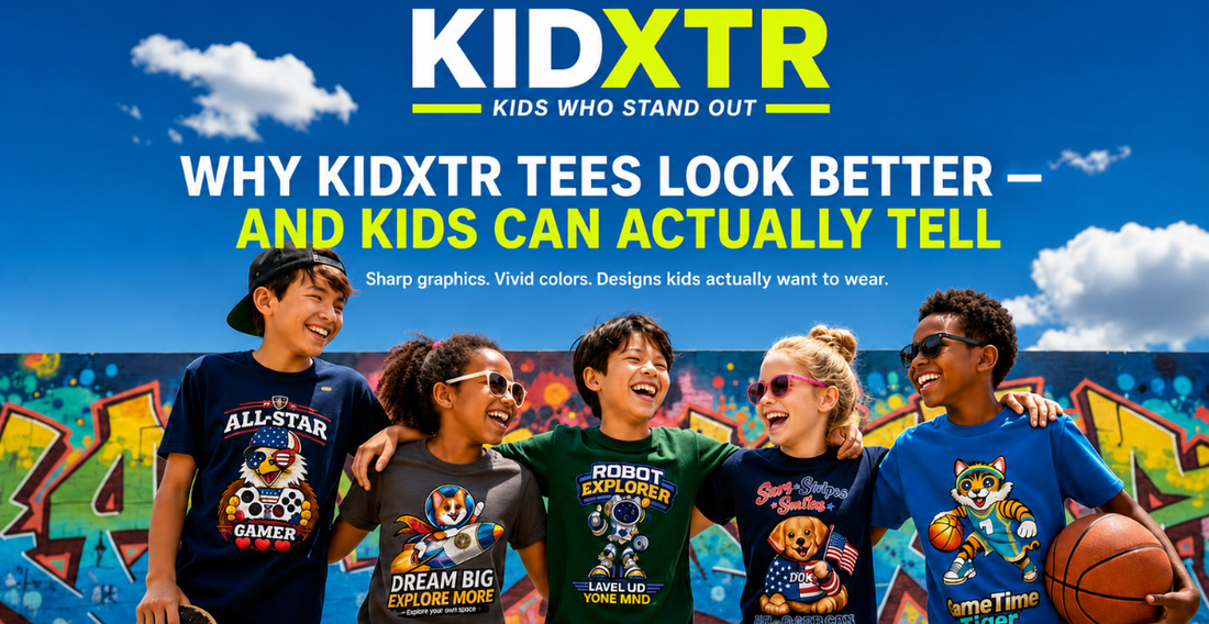 Why Kidxtr Tees Look Better (And Kids Can Actually Tell)
