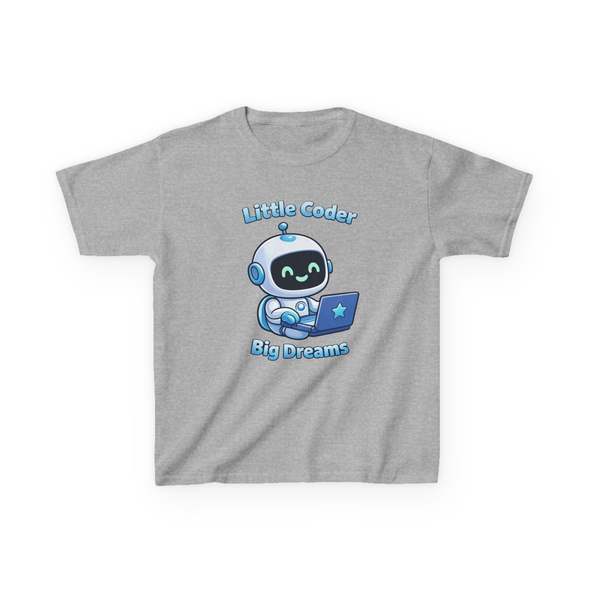 Kids Coding T-Shirt – Little Coder Big Dreams Graphic Tee