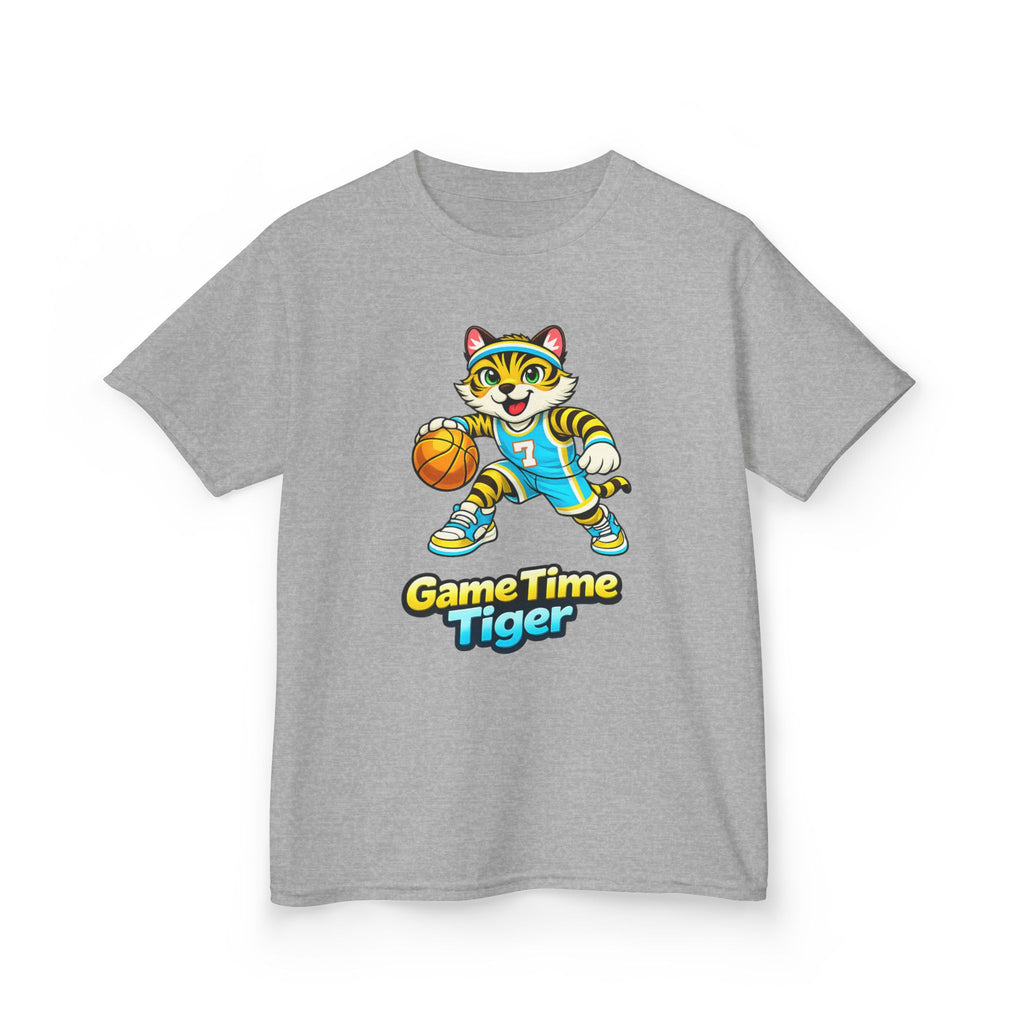 Kids Basketball Tiger T-Shirt – Game Time Graphic Tee