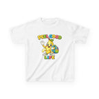 Kids Banana T-Shirt — 'Peel Good Life' Cartoon Banana Graphic Tee