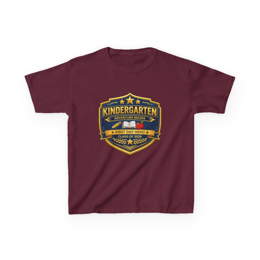 Kindergarten First Day Hero Kids T-Shirt
