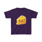 Kids Food T-Shirt — 'Say Cheese' Cute Smiling Cheese Cartoon Graphic Tee