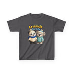 Kids Panda T-Shirt — 'Friends for Life' Cute Best Friends Graphic Tee