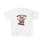 Kids Skate Hop Play T-Shirt — Cute Skateboarding Bunny Tee for Boys & Girls