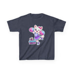Kids Cheer Kitten T-Shirt — '#1 Cheer Kitten' Cute Cheerleader Cat Graphic Tee