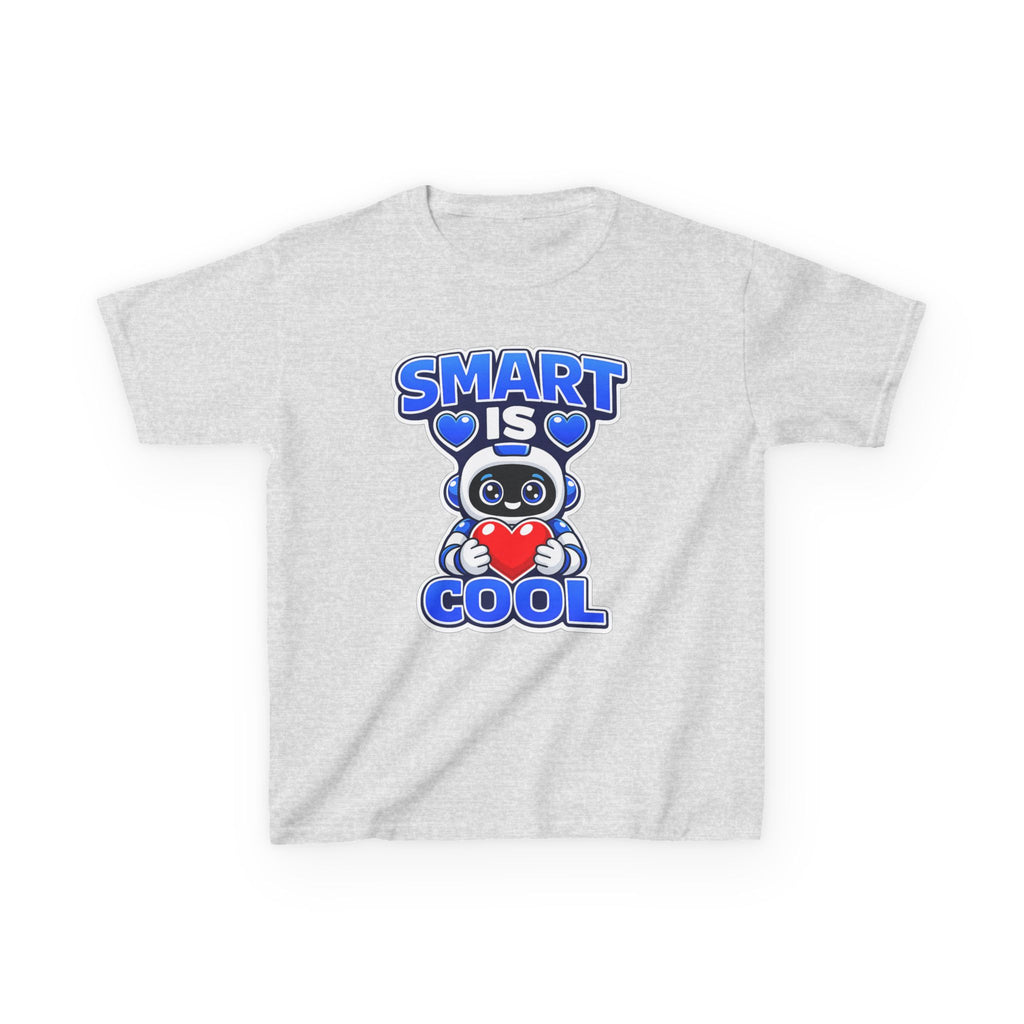 Kids Robot T-Shirt — 'Smart Is Cool' Graphic Tee