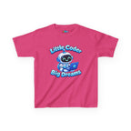 Kidxtr™ Kids Coder T-Shirt — 'Little Coder, Big Dreams' Robot Graphic Tee