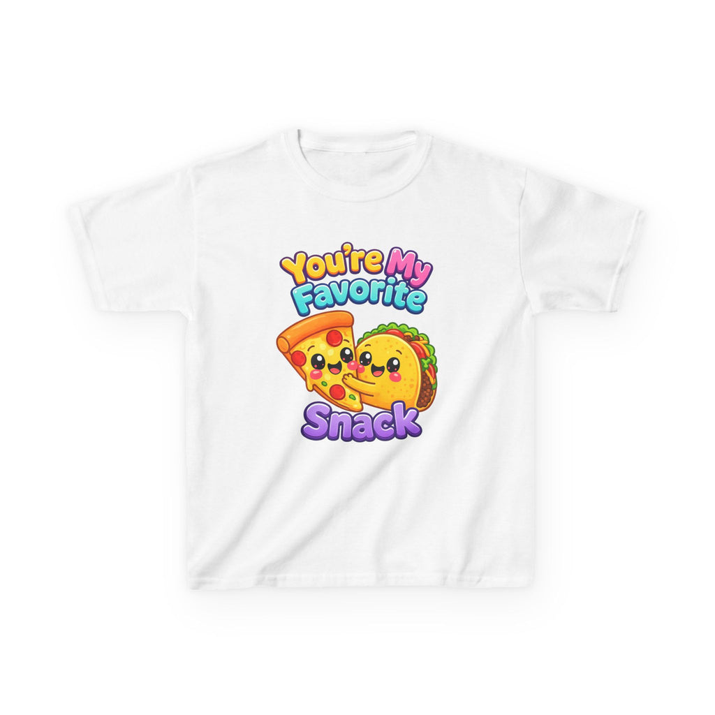 Kids Food T-Shirt – Pizza & Taco Graphic Tee