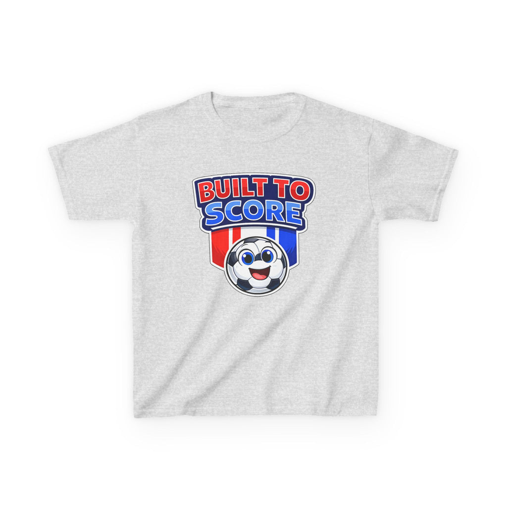 Kids Soccer T-Shirt – Built to Score Graphic Tee