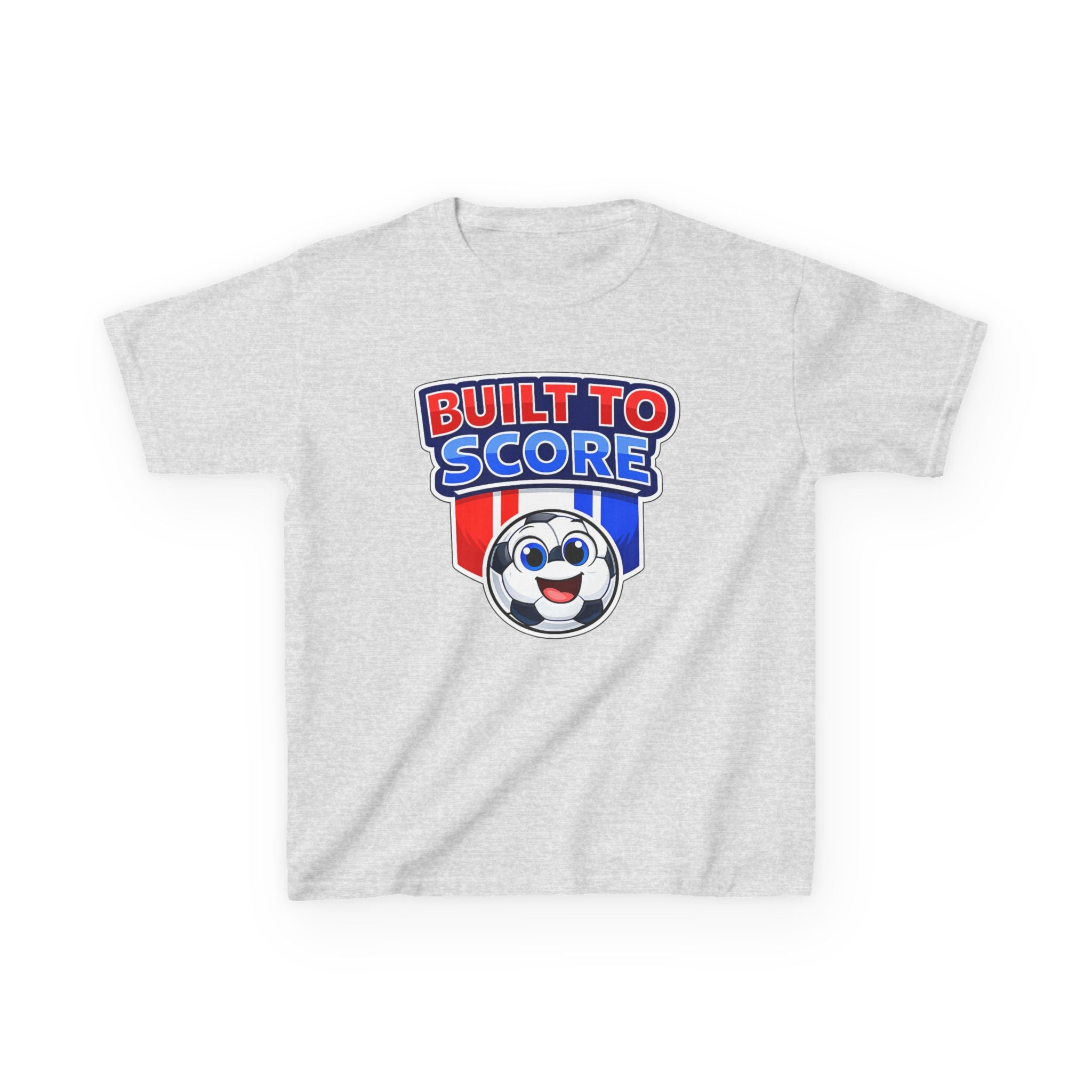 Kids Soccer T-Shirt – Built to Score Graphic Tee