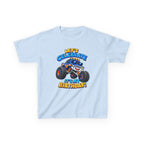 Kids Birthday T‑Shirt — 'Let's Celebrate It's My Birthday!' Monster Truck Tee