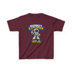 Kids T‑Shirt — "Robot Explorer: Level Up Your Mind" Cute STEM Robot Tee