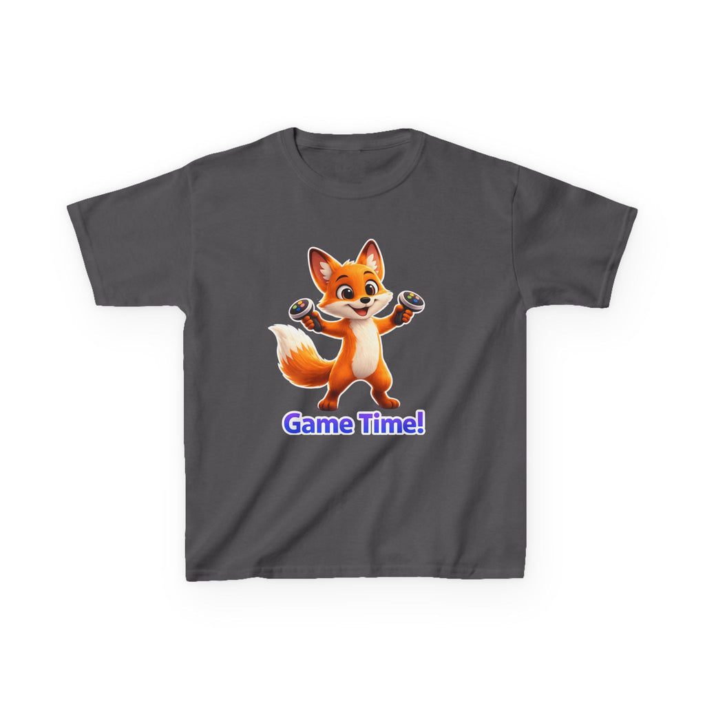 Kids Gamer T-Shirt – Fox Game Time Graphic Tee
