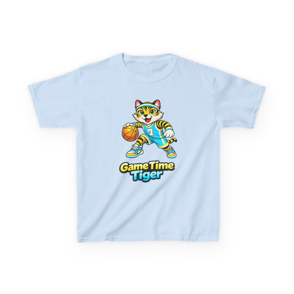 Kids Basketball Tiger T-Shirt – Game Time Graphic Tee