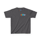 Kidxtr™ Kids Logo T-Shirt — 'Born Bold' Rainbow Wordmark Graphic Tee