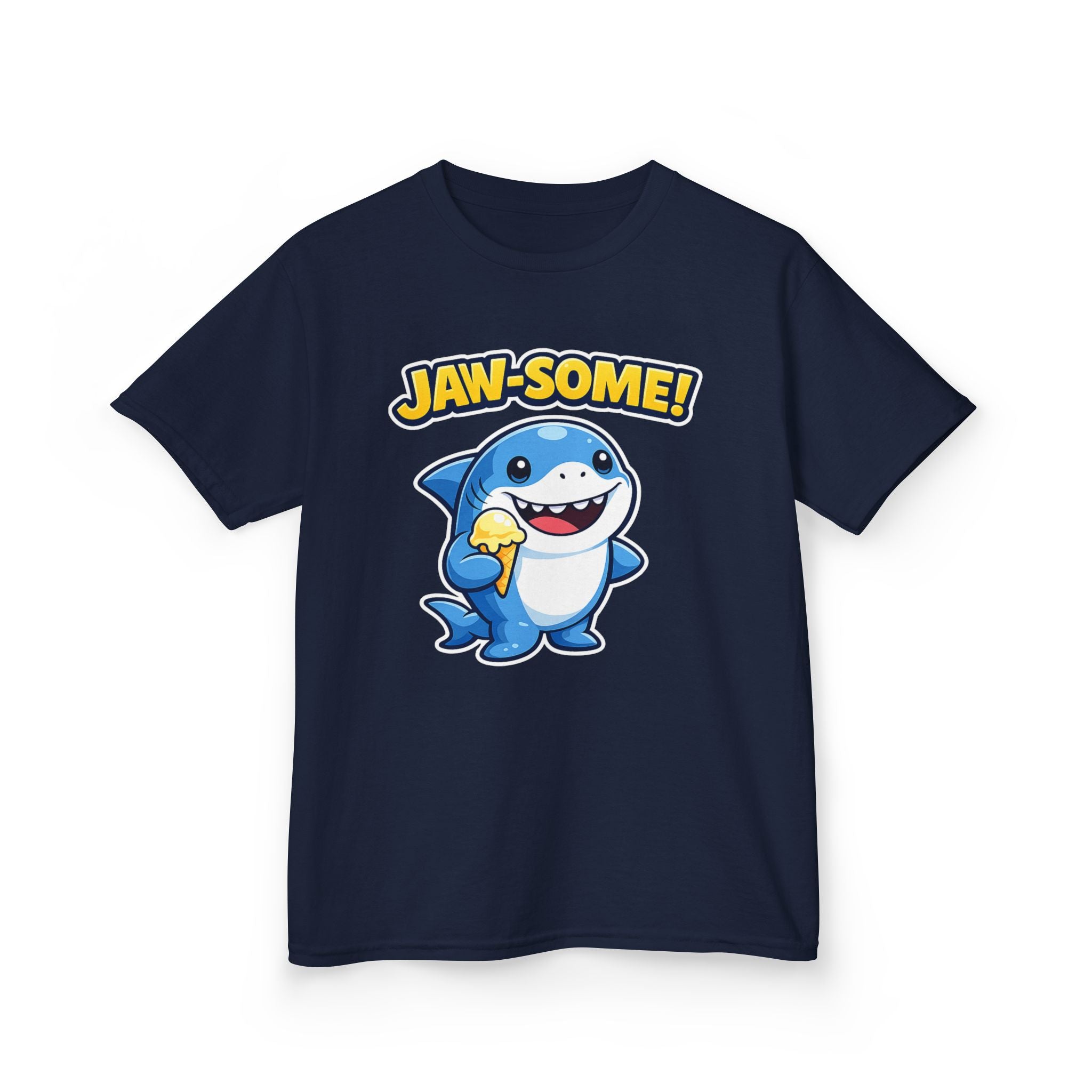 Cartoon Shark  - Kids T Shirt