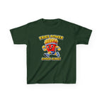 Kids French Fry T-Shirt — 'Fries Power Speed King' Funny Cartoon Graphic Tee