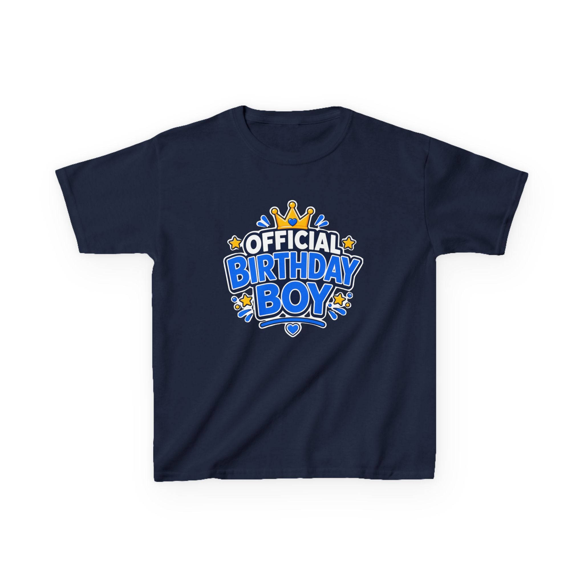 Kids Birthday T-Shirt – Official Birthday Boy Graphic Tee