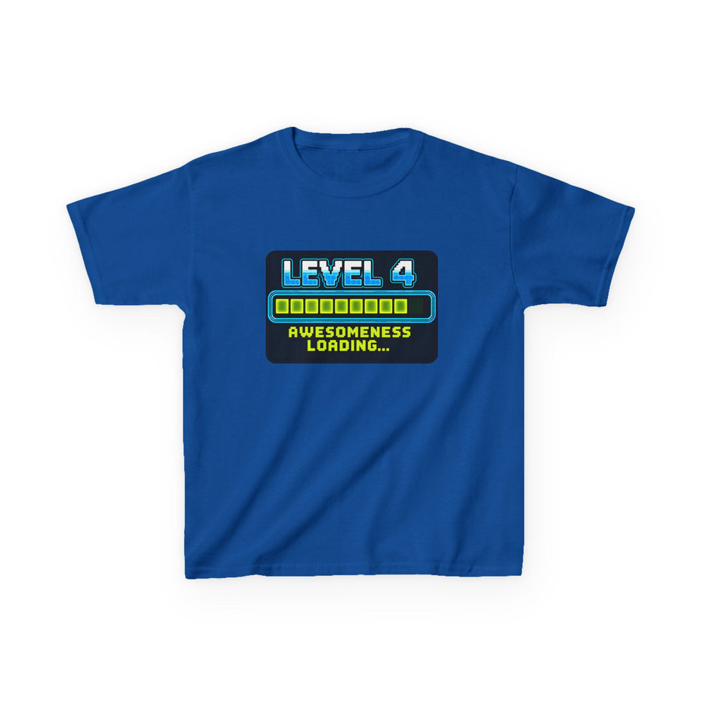 Level 4:  Loading - Kids T Shirt