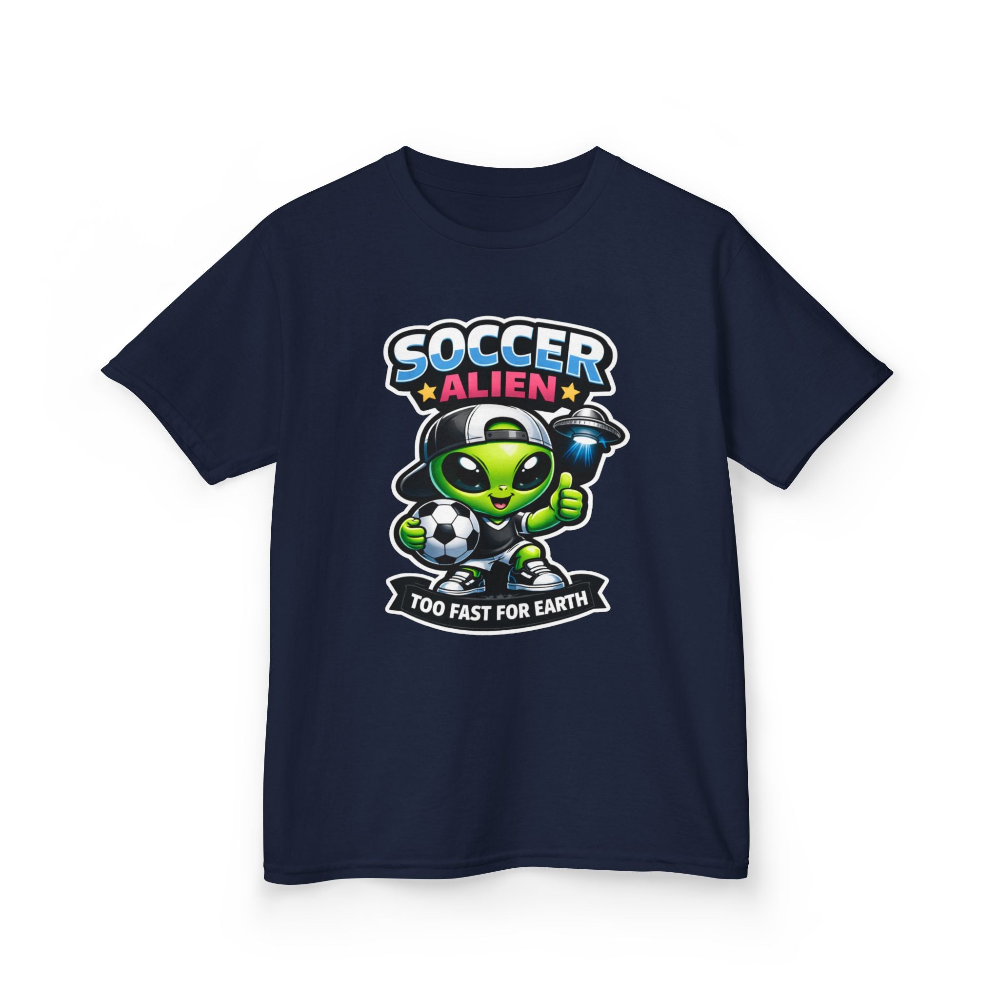 Copy of Kids Soccer Alien - Kids T Shirt