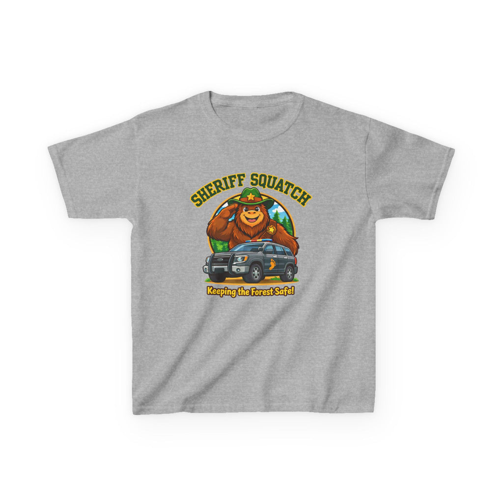 Kids Bigfoot T-Shirt – Sheriff Squatch Graphic Tee
