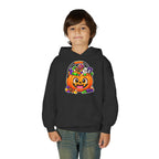 Kidxtr™ Kids Pumpkin Hoodie — 'Spooky Season' Halloween Graphic Hooded Sweatshirt