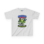 Kidxtr™ Kids Soccer T-Shirt — 'Too Fast for Earth' Alien Soccer Graphic Tee