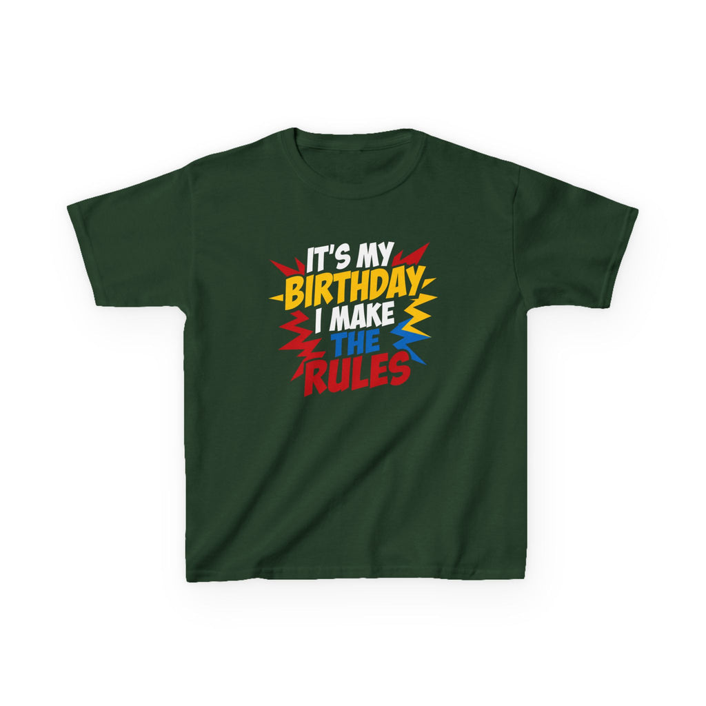 Kids Birthday T-Shirt – It's My Birthday Graphic Tee