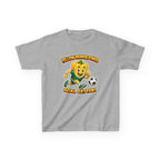 Kids Soccer T-Shirt — 'Yellow Pepper Power' Goal Getter Graphic Tee