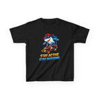Kids Skateboard Shark T-Shirt – Stay Active Graphic Tee