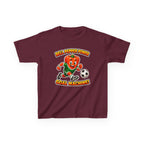 Kids Soccer T-Shirt — 'Bell Pepper Power' Goal Machine Cute Veggie Mascot Graphic Tee