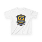 Grade 5 Squad Kids T‑Shirt — "G5 Grade 5 Squad: First Day Ready" Back‑to‑School Tee