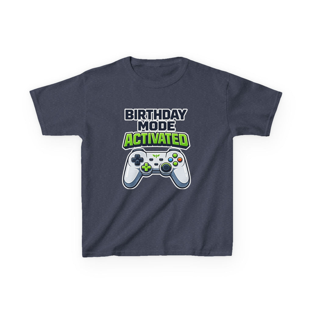 Kids Birthday Gamer T-Shirt – Birthday Mode Graphic Tee