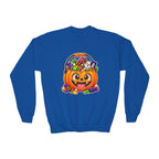 Kidxtr™ Kids Pumpkin Sweatshirt — 'Spooky Season' Halloween Graphic Crewneck