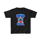Kids Robot T-Shirt — 'Kind Is Cool' Heart Graphic Tee