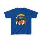 Kids Puppy Dog T-Shirt — 'Sniffing Out Fun!' Cute Puppy Graphic Tee