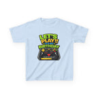 Kids Gaming T-Shirt — 'Let's Play! It's My Birthday' Video Game Controller Graphic Tee