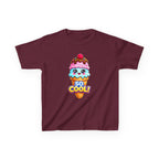 Kids Ice Cream T-Shirt — 'So Cool!' Kawaii Ice Cream Cone Graphic Tee