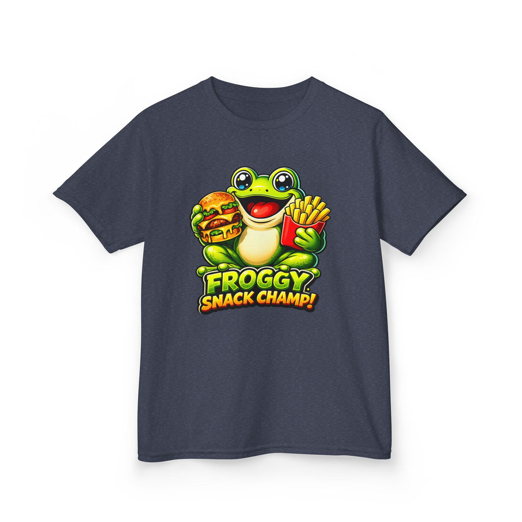 Kids Frog T-Shirt – Froggy Snack Graphic Tee