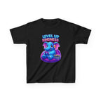 Kids Elephant T-Shirt — 'Level Up Kindness' Cute Gamer Elephant Graphic Tee