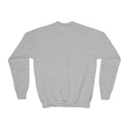 Kidxtr™ Kids Pumpkin Sweatshirt — 'Trick or Treat' Jack-O-Lantern Candy Basket Graphic Crewneck