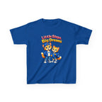 Kids Fox T-Shirt — 'Little Steps, Big Dreams' Cute Foxes Back-to-School Graphic Tee
