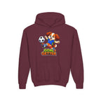 Kidxtr™ Kids Soccer Hoodie — 'Goal Getter' Champion Graphic Hoodie