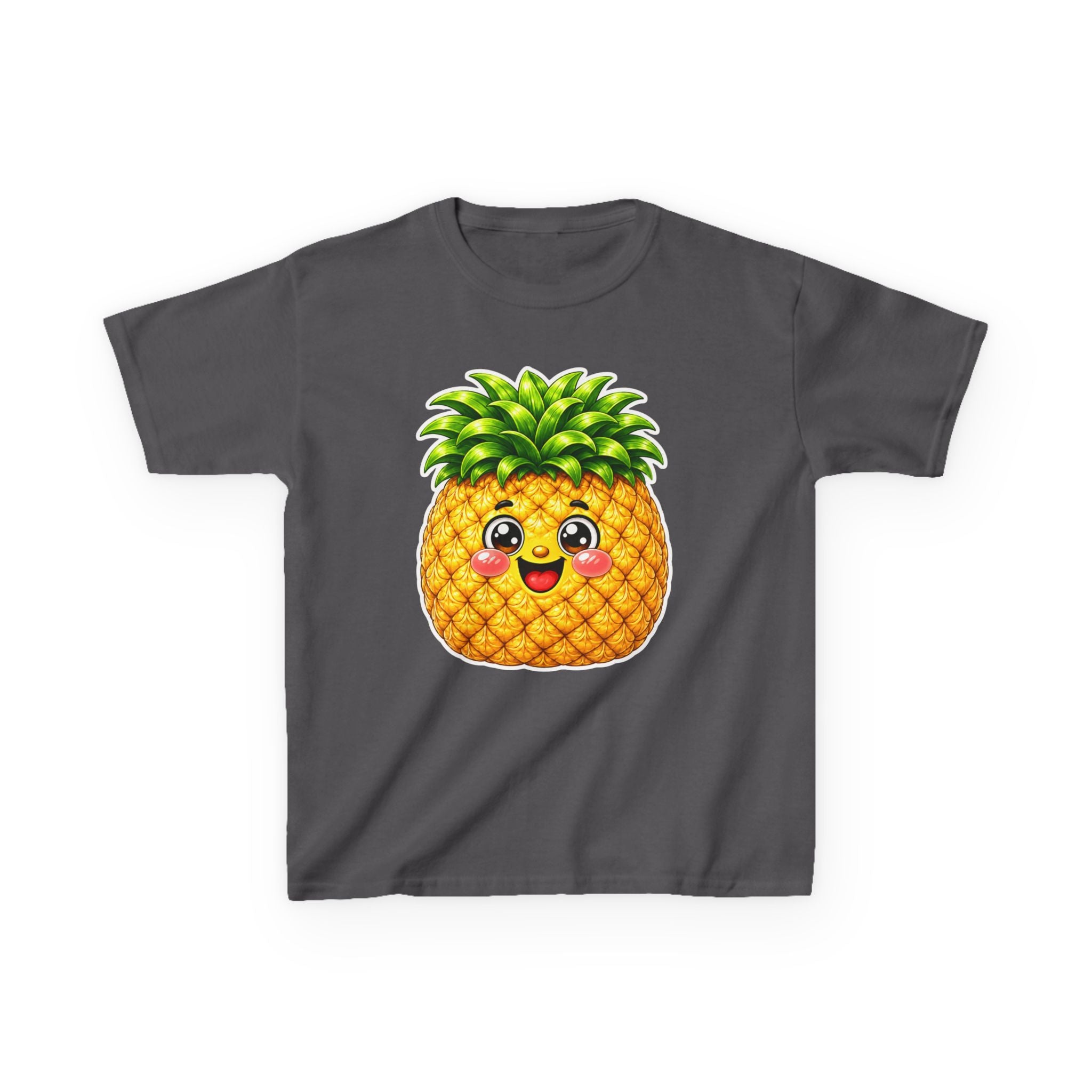 Kids Pineapple T-Shirt — 'So Sweet' Cute Pineapple Face Fruit Graphic Tee