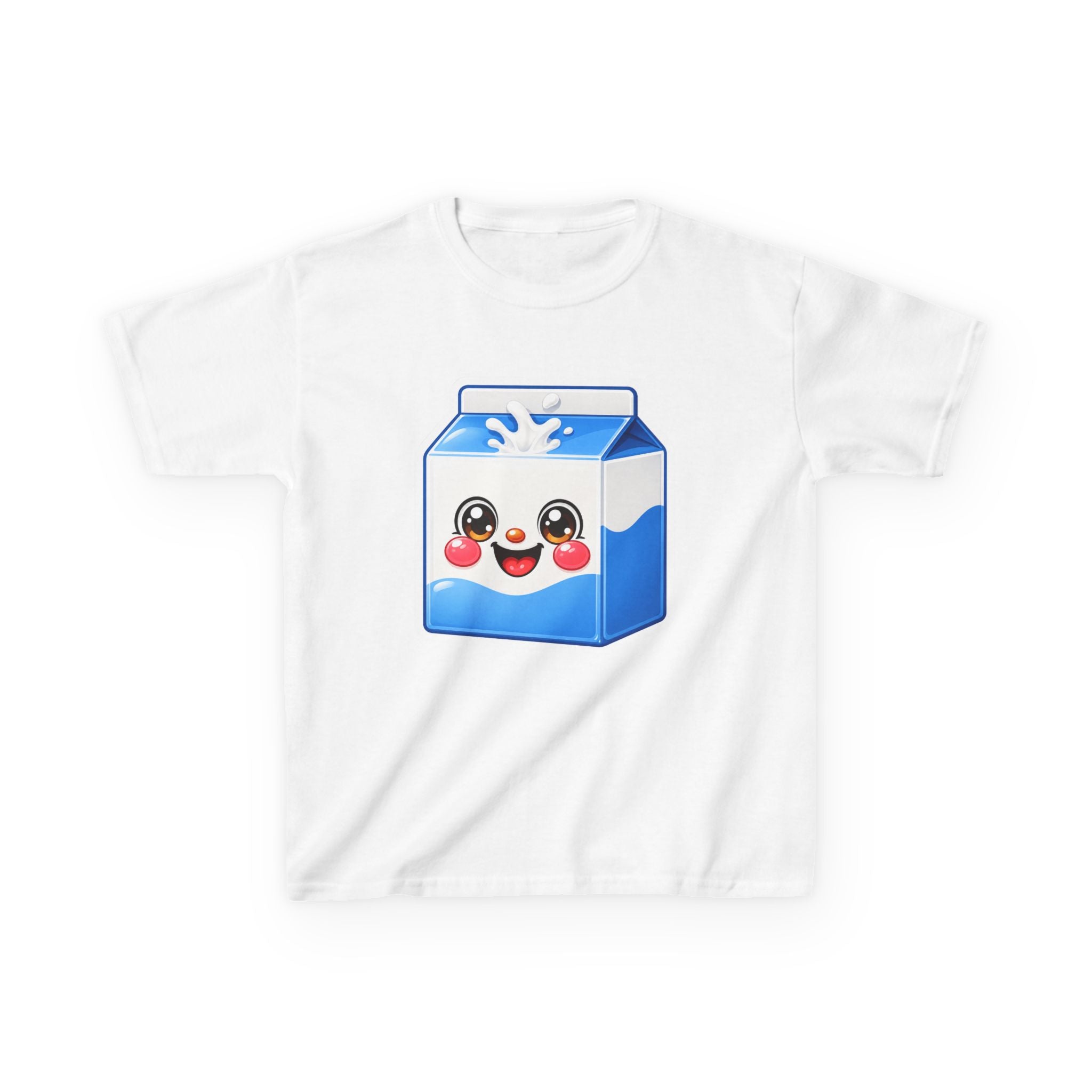 Kids Milk Carton T-Shirt — 'Got Milk?' Cute Kawaii Smiling Milk Carton Graphic Tee