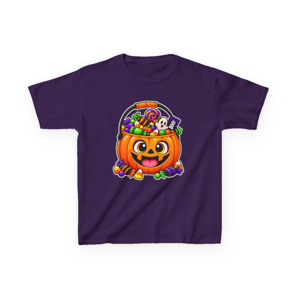 Kidxtr™ Kids Pumpkin T-Shirt — 'Spooky Season' Halloween Graphic Tee