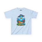 Kidxtr™ Kids Alien T-Shirt — 'Alien Ocean Adventure' UFO Fish Graphic Tee