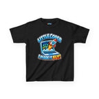 Kidxtr™ Kids Coder T-Shirt — 'I Made It Fly' Little Coder Robot Graphic Tee